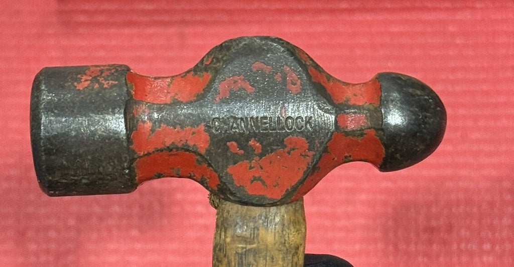 Vintage Channellock Ball Peen Hammer 11.2 oz Total W/Og Handle