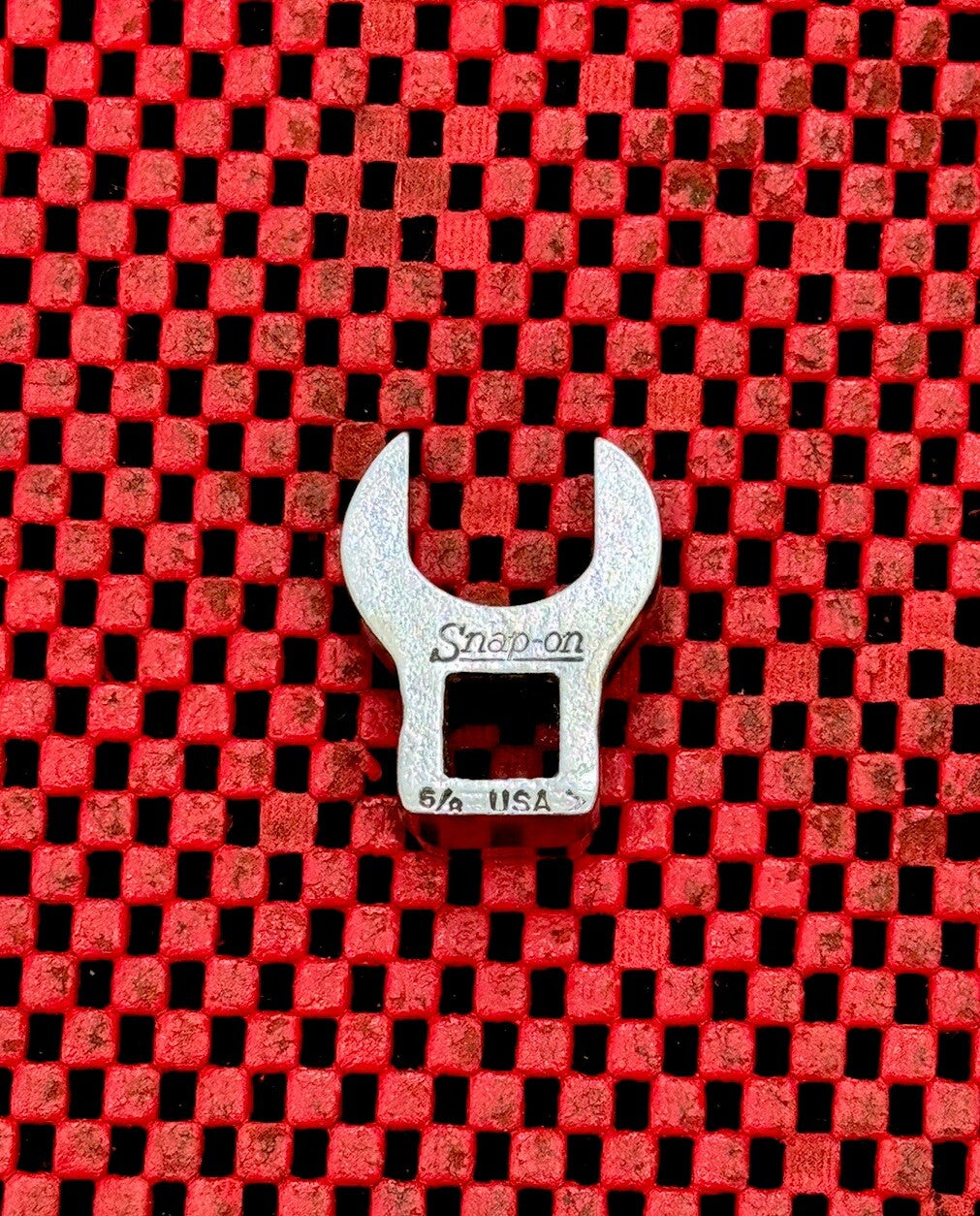 Snap-On Tools 5/8" SAE 3/8" Drive Open-End Crowfoot Wrench Made In USA N7