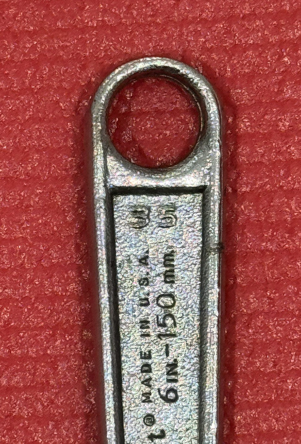CRESCENT Crestoloy Steel, 6” Adjustable Wrench, CAP 3/4-19mm 150mm Made In USA