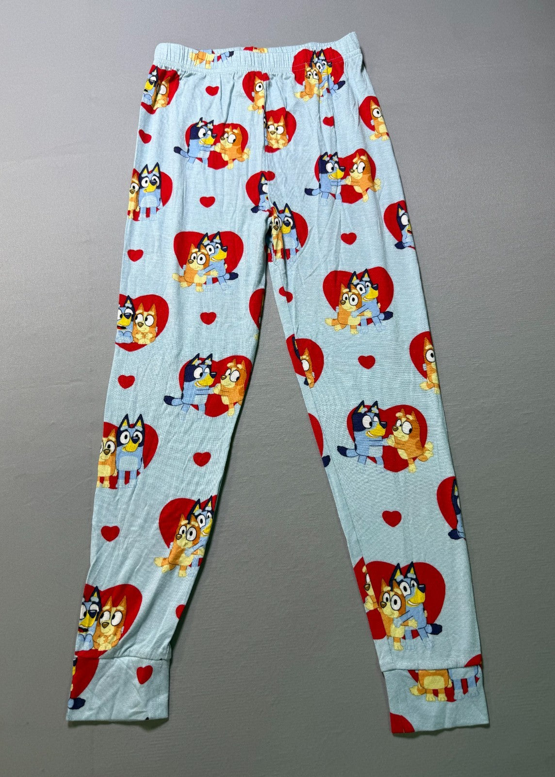 Bluey Character Valentine's Day 2-Piece Pajama Set Unisex Toddler 8 Multicolor