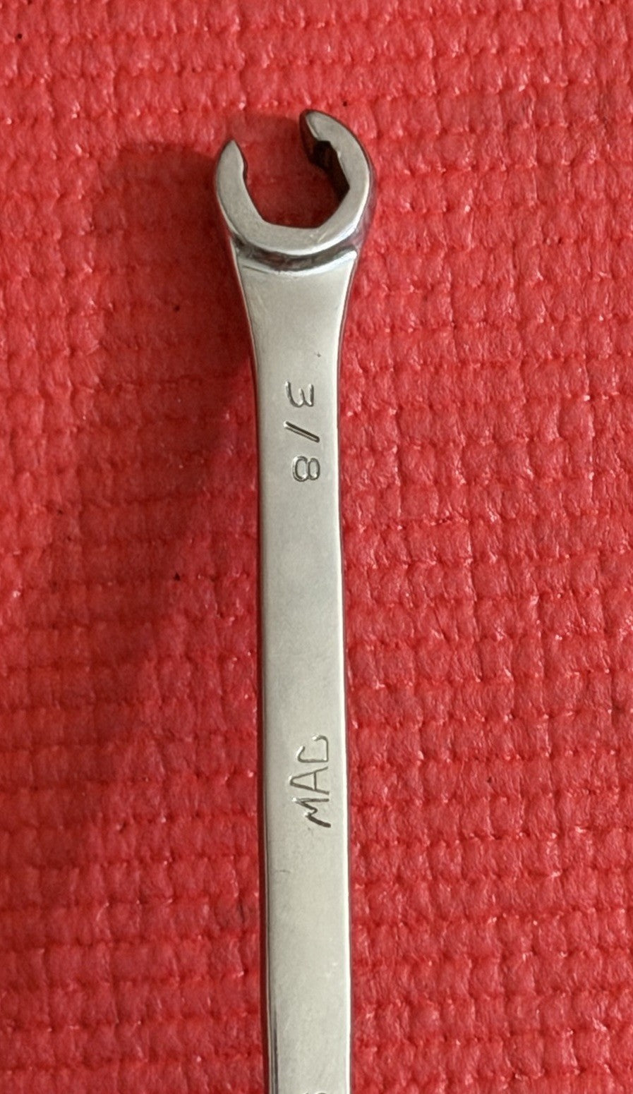 Mac Tools OHB1214 SAE 3/8” X 7/16” Flare Nut Line Wrench Made In USA