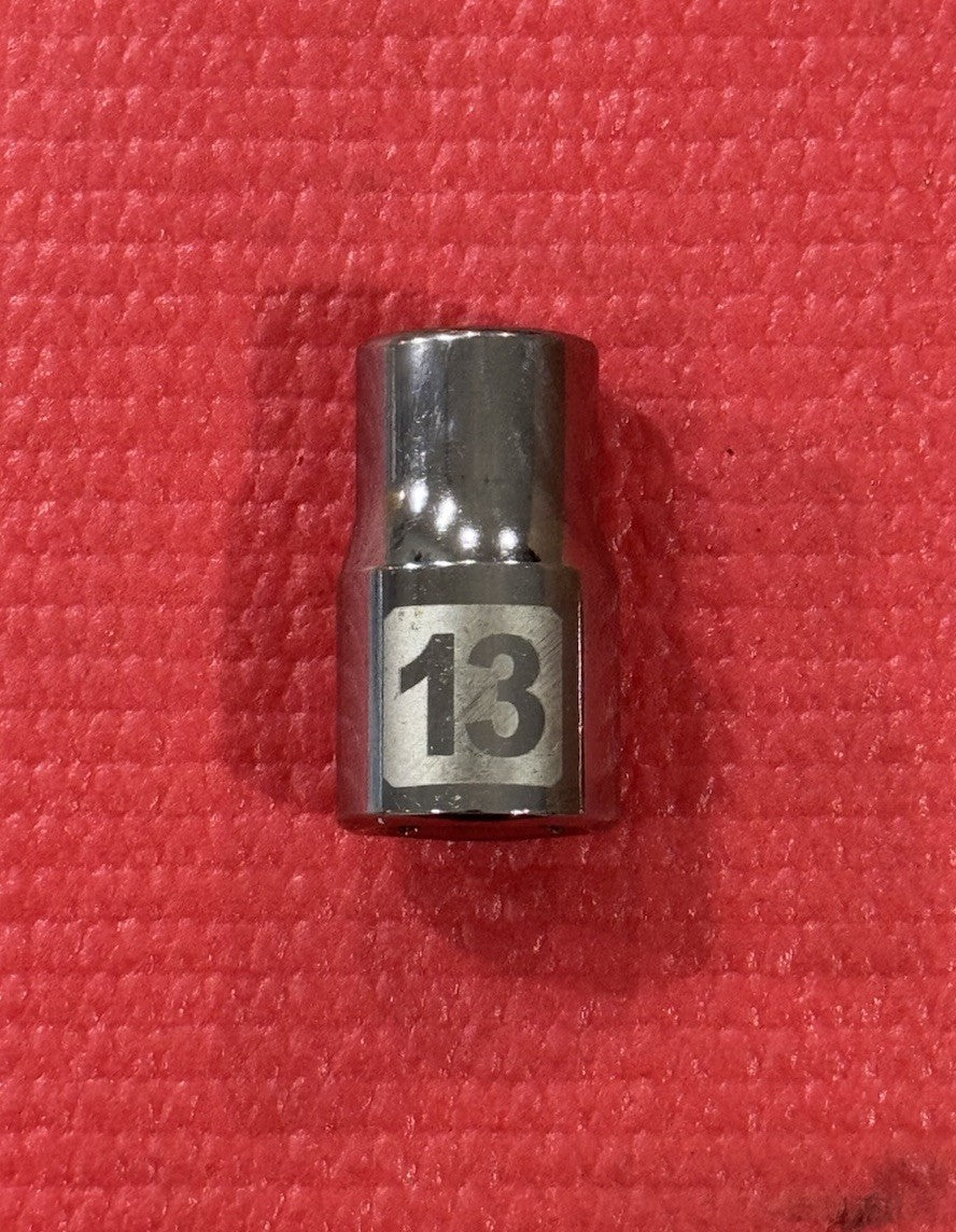 Craftsman 13mm 1/2" Drive Socket 12 point 34065 Easy Read Sears NOS Made In USA