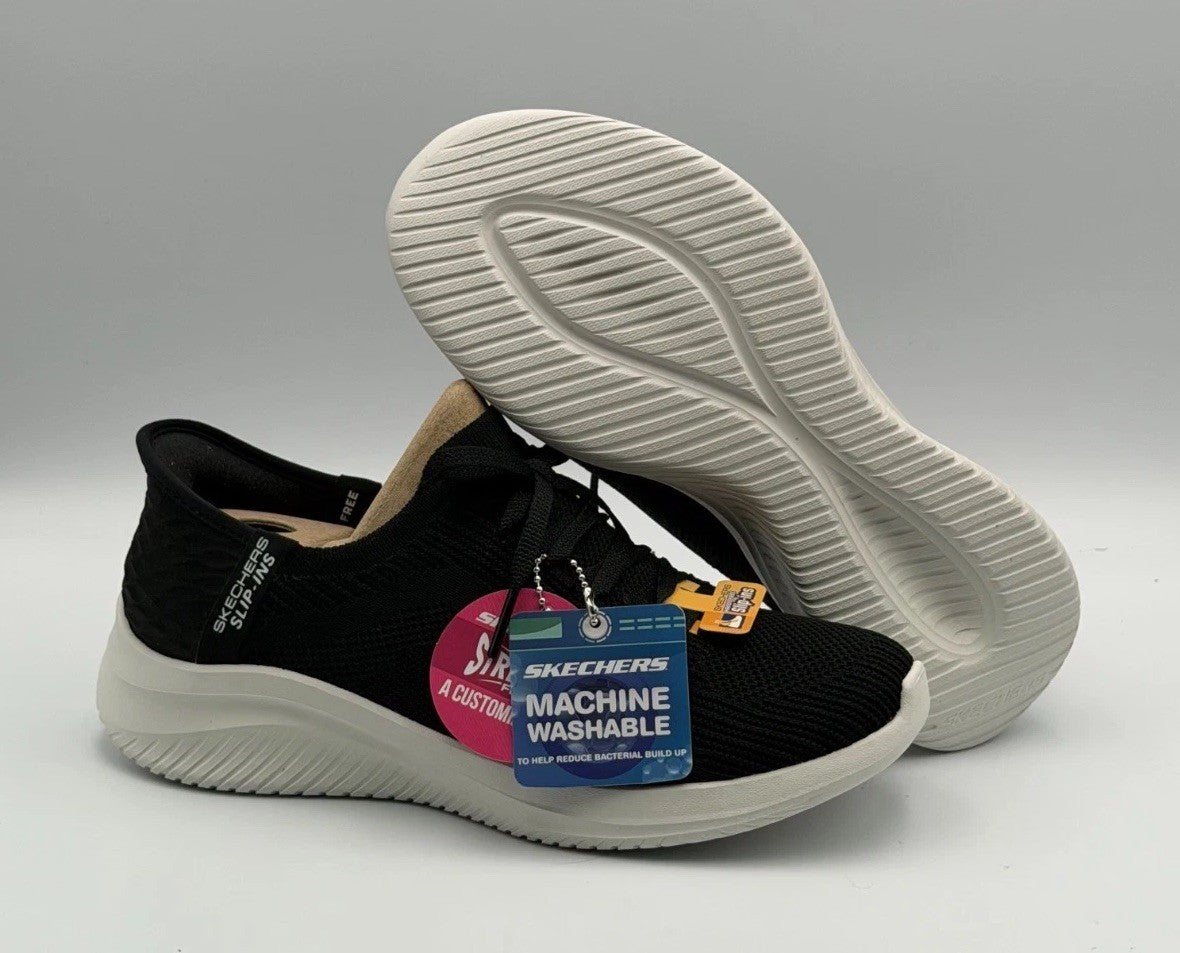 Skechers Sport Slip-Insole Ultra Flex 3.0 Brilliant Path Sneakers Women 6 Black