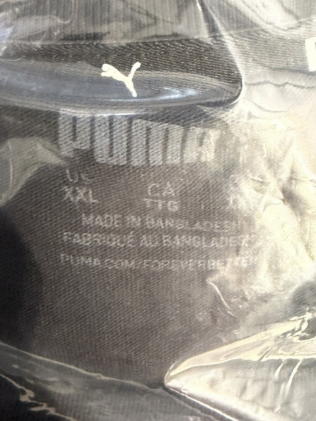 Puma Essential Graphic Logo Tee Shirt Men XXL Black Short Sleeve Summer NEW