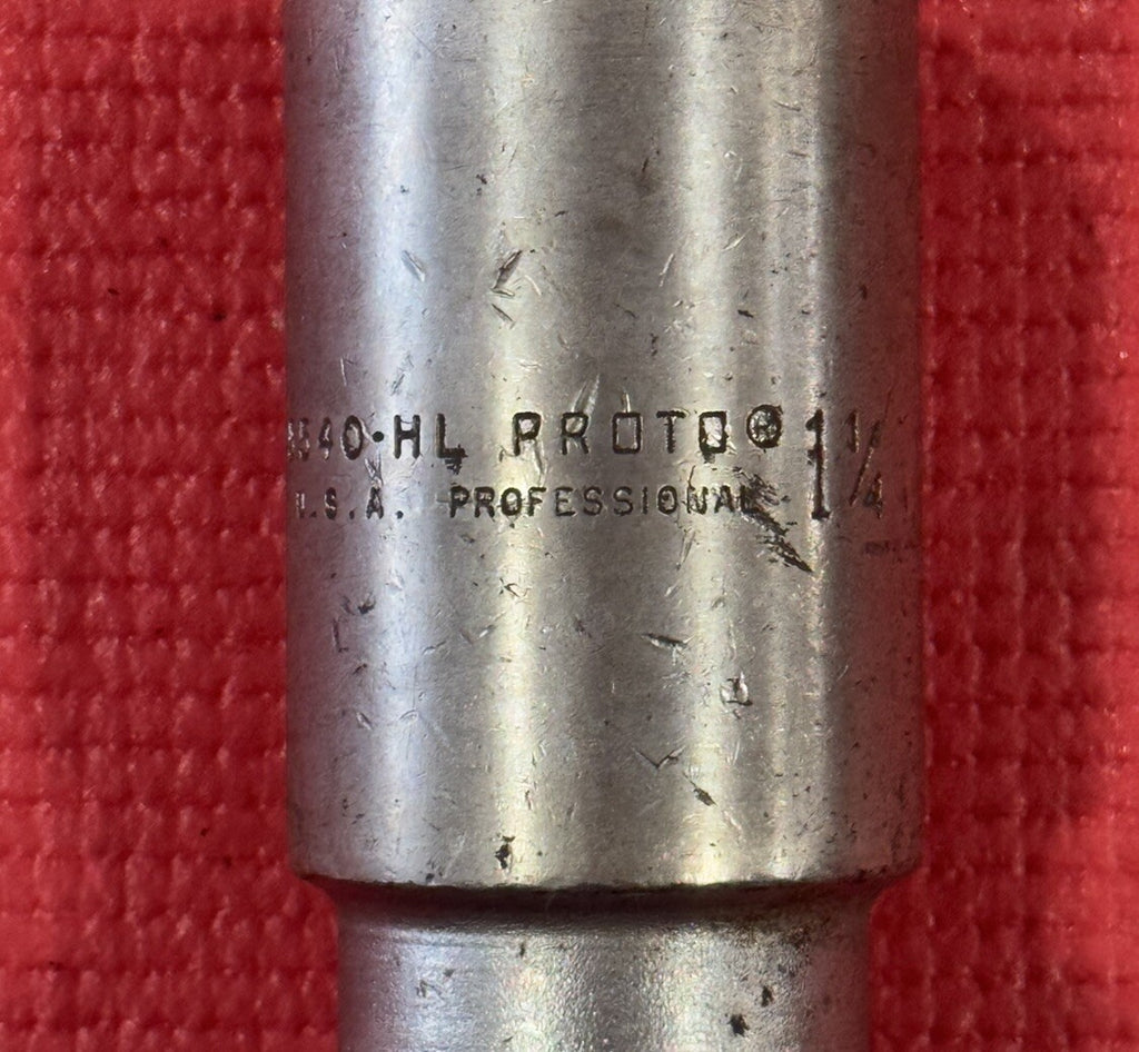 PROTO Professional  5540-HL 3/4" Drive 1 1/4" SAE 6pt Deep Socket Made In USA