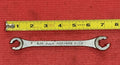 Vintage New Britain NDF-552, SAE 1/2" X 9/16" Flare Nut Line Wrench Made in USA