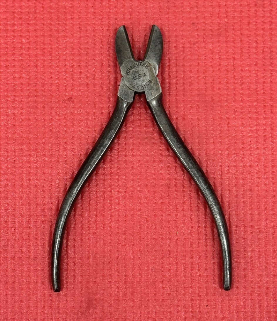 Vintage Kraeuter 4501-6  6”Diagonal Cutting Pliers Wire Cutters  Made In USA