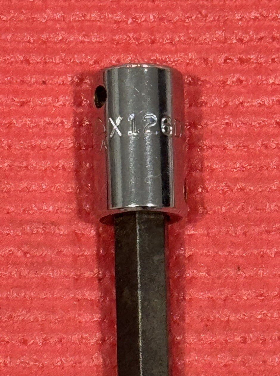 MAC Tools X126DL 3/8" Hex 3/8" Drive Long Hex Driver Socket Made In USA