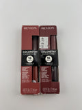 Set of 2 Revlon ColorStay Lipcolor #360 Endless Spice #370 Ever Lasting Rum