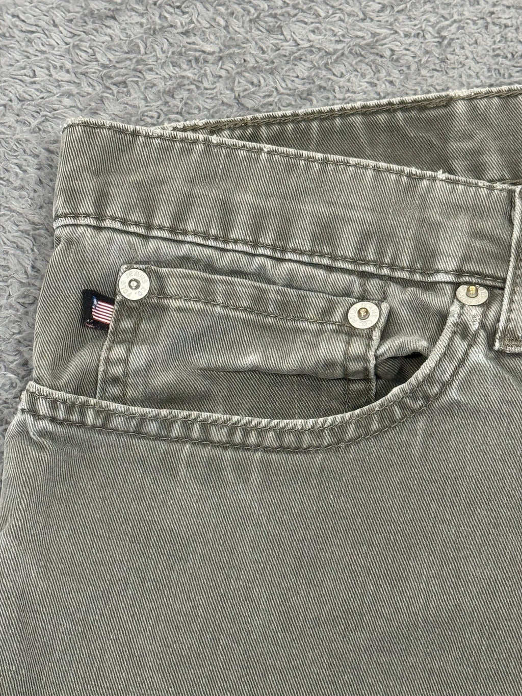 Polo Ralph Lauren Womens Size 12 X 31 Saturday Jean Gray Jeans RN67437
