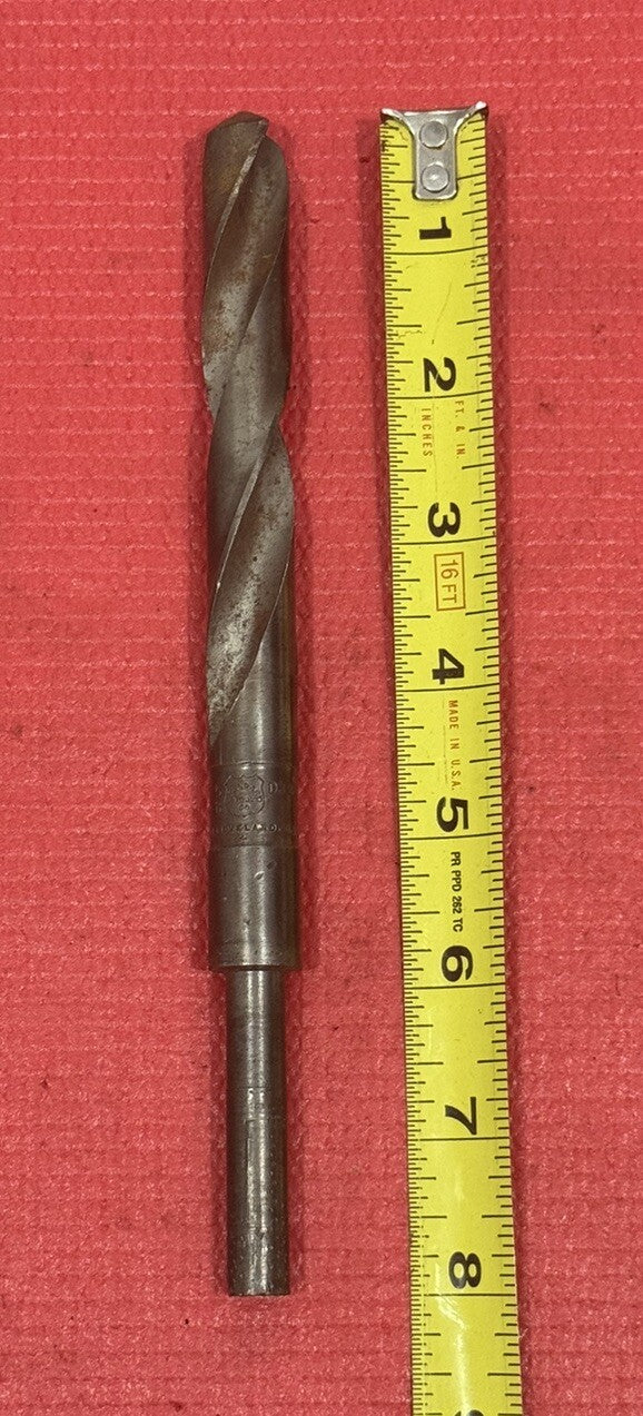 Vintage Standard Tool Co. Company 5/8" Machinist Drill Bits Made in USA
