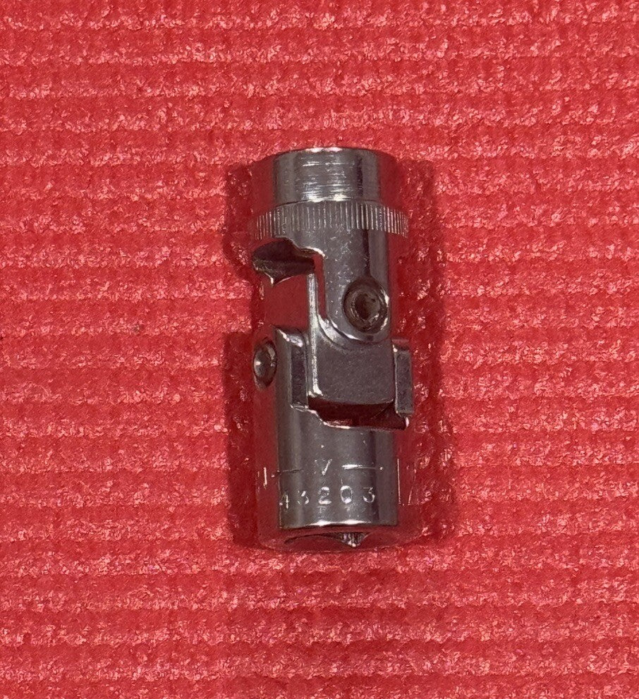 VINTAGE Craftsman NEW V 43203 12mm Universal Swivel Socket 3/8"Drive 6 Point USA