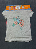 NWT Member's Mark My Favorite Active Tees Girls 6/6X Multicolor Preppy - 3-Pack