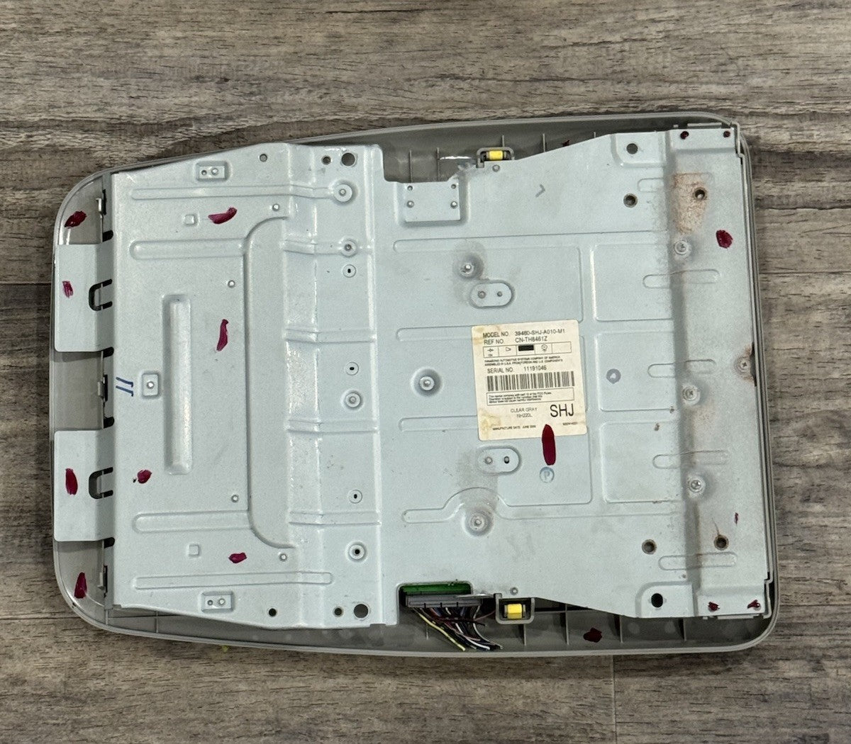 05-10 Honda Odyssey Roof Entertainment DVD Display Screen OEM 39460-SHJ-A110-M1