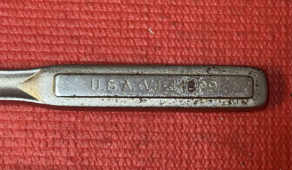 Vintage Craftsman VJ 44809, 1/2" drive quick release ratchet Made In USA
