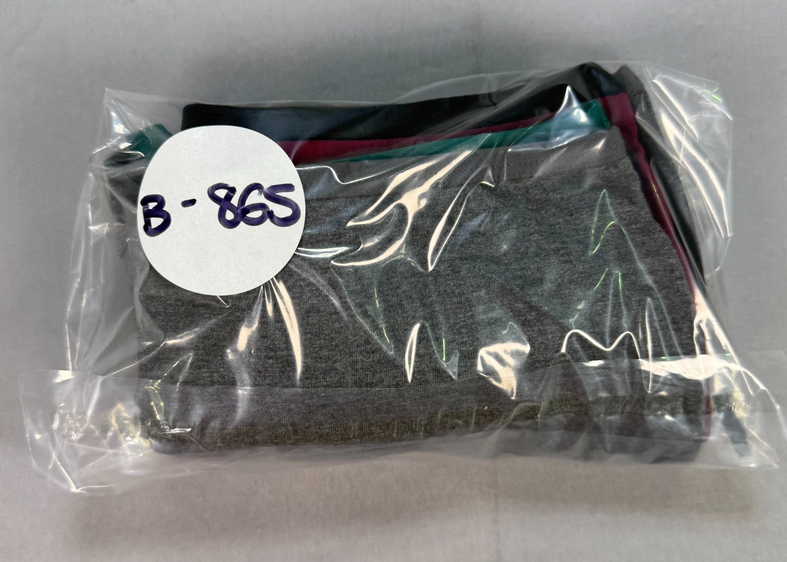 Pack of 6 Women's Seamless No-Show Stretch Brief Panties Size XS Multicolor