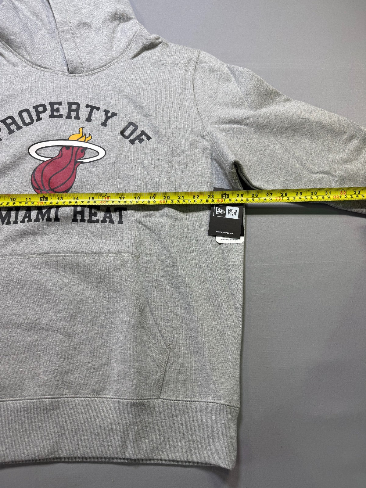 NWT New Era X NBA EE22 Eric Emanuel Hoodie Men's XL Gray Long Sleeve Athleisure