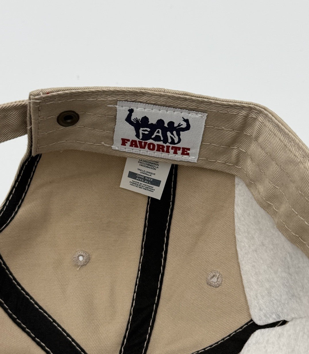 Georgia Bulldogs Fan Favorite '47 Brand Mascot Khaki Relaxed-Fit Hat Cap NEW