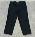 Dockers Men’s Size 38x29 Classic Fit Black Pants W/Pockets, Zipper, & Button S1