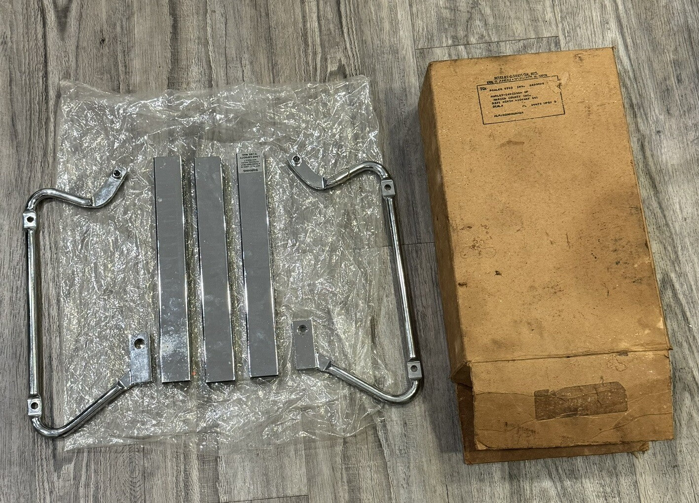 Harley-Davidson New 1994 and Later Road King FLHR 3-Channel Fender Rack 53392-94