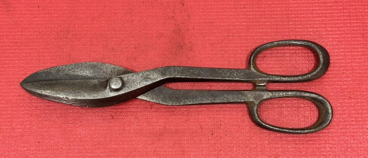 Vintage RARE Stiletto No. 8 Cutting Scissors Shears Snips 13.5” Long Made in USA