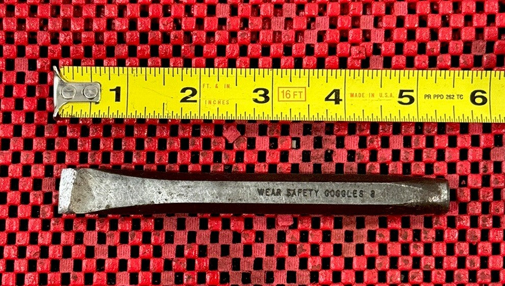 Snap-On Tools PPC820A *NICE* 6 1/2" Length 5/8" Flat Chisel USA Made S3