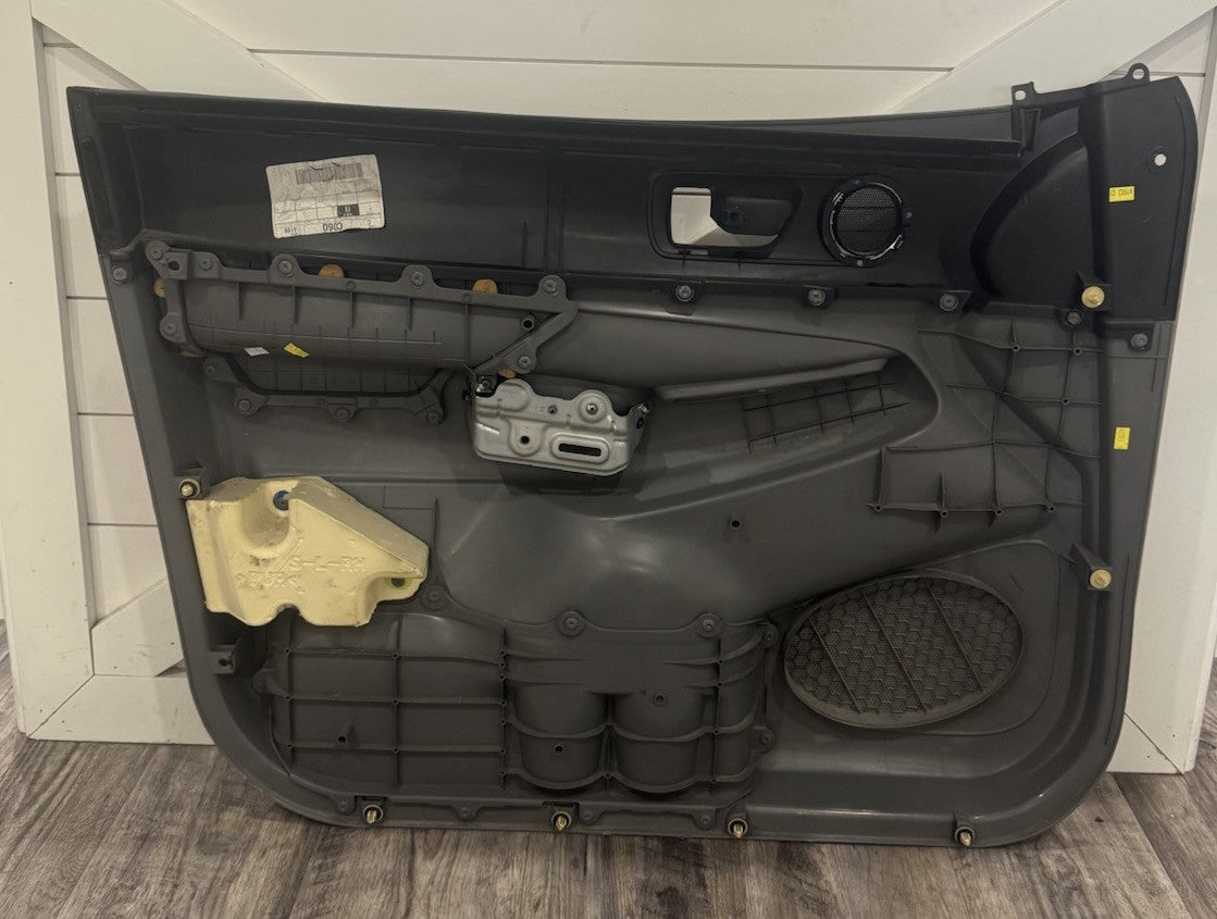 05-11 Toyota Tacoma Front Door Panel Passenger Side Access Cab RH OEM Black/Gray