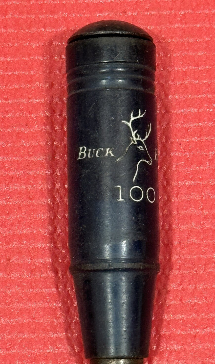 Vintage Buck Bros. No 100 Woodworking Chisel Made In USA Blue Handle Rare
