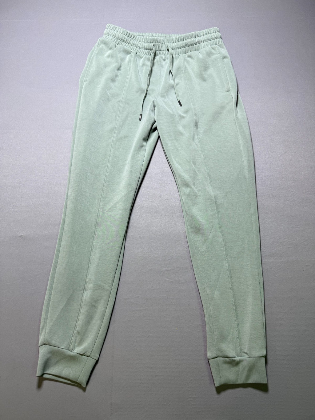 NWT Member's Mark Sandwash Jogger Pants Women's Small Sage Green Elastic Waist