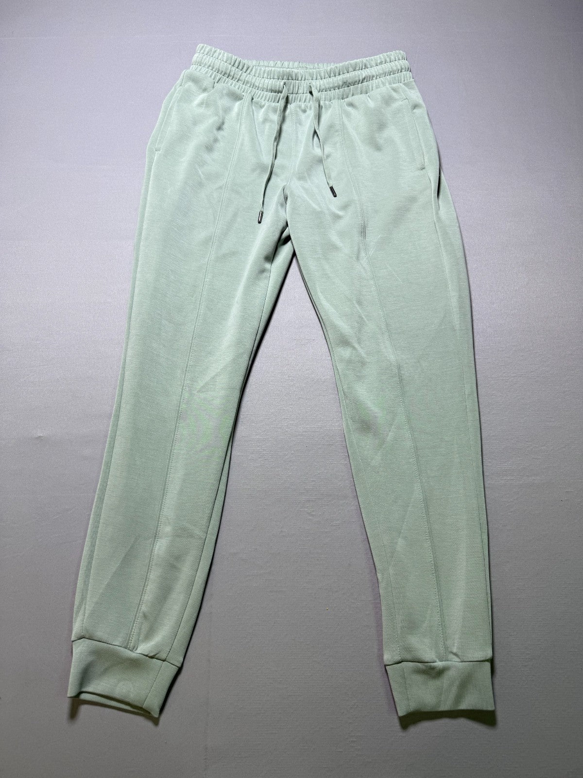 NWT Member's Mark Sandwash Jogger Pants Women's Small Sage Green Elastic Waist