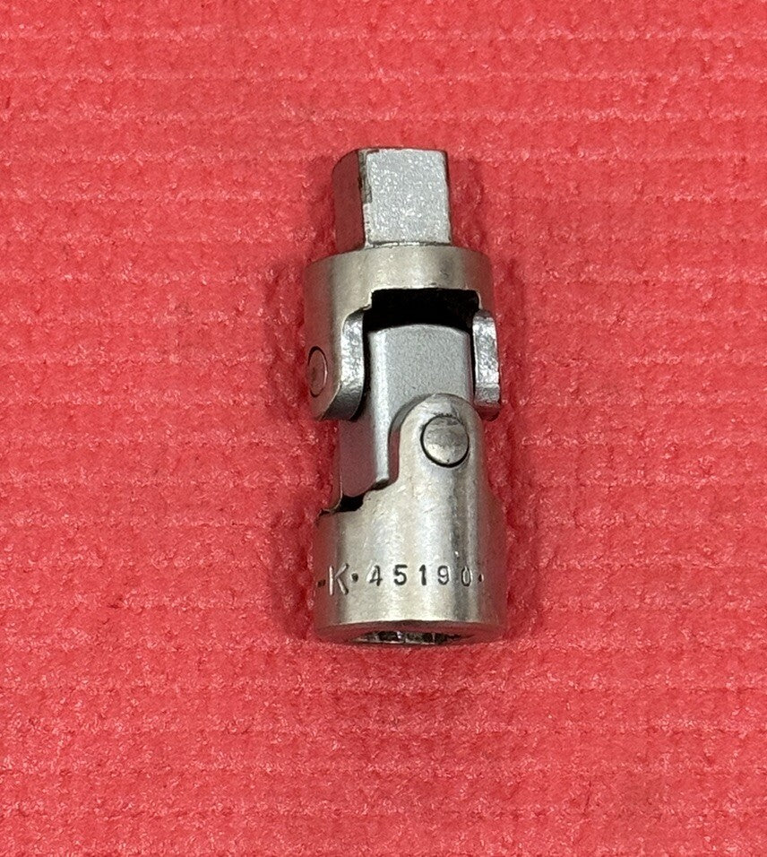 Vintage S-K Tools 45190, 3/8” Drive Chrome Universal Joint Socket Extension USA