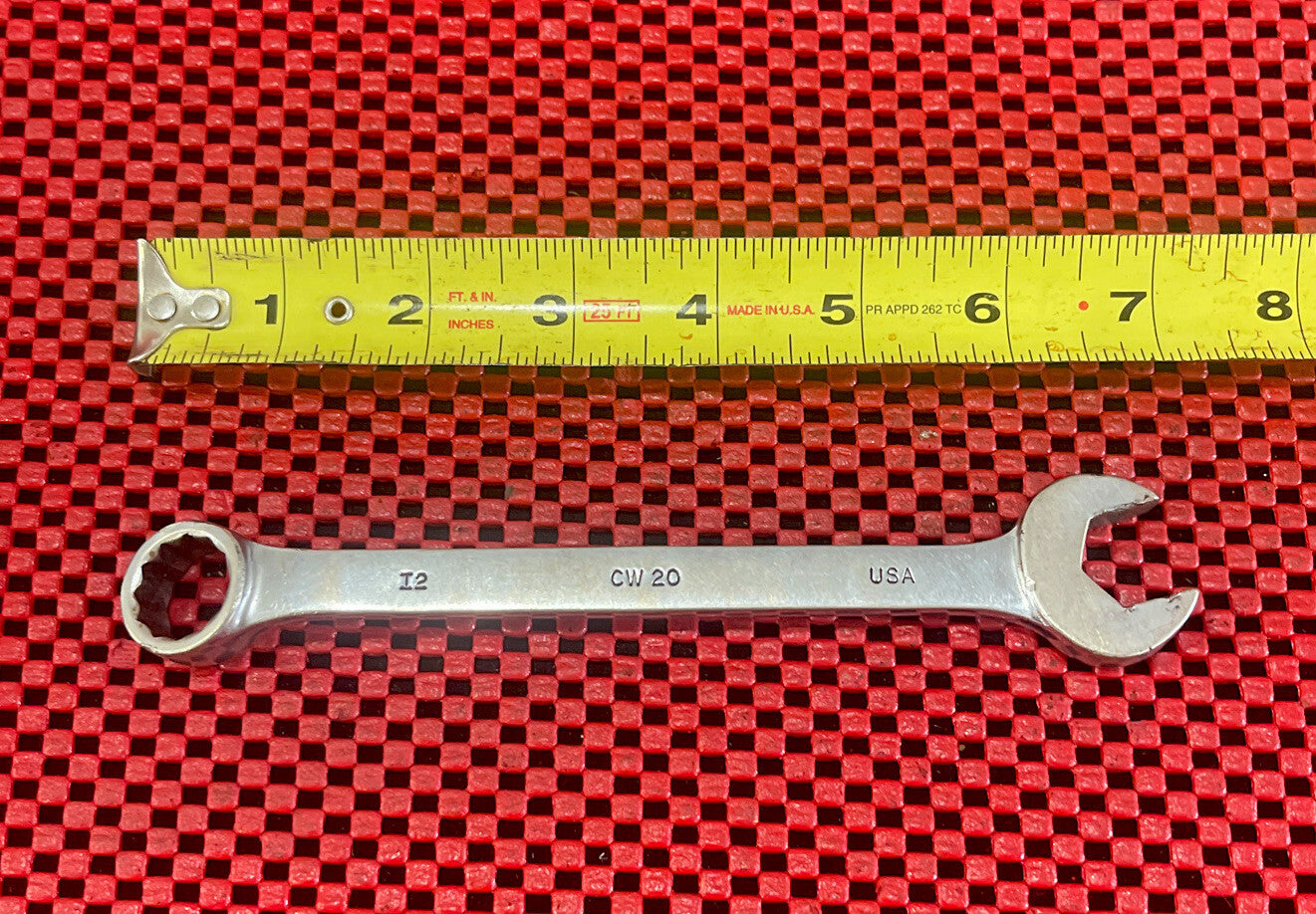 MAC Tools CW20  5/8" 12 Point Chrome Combination Wrench Made In USA 🇺🇸