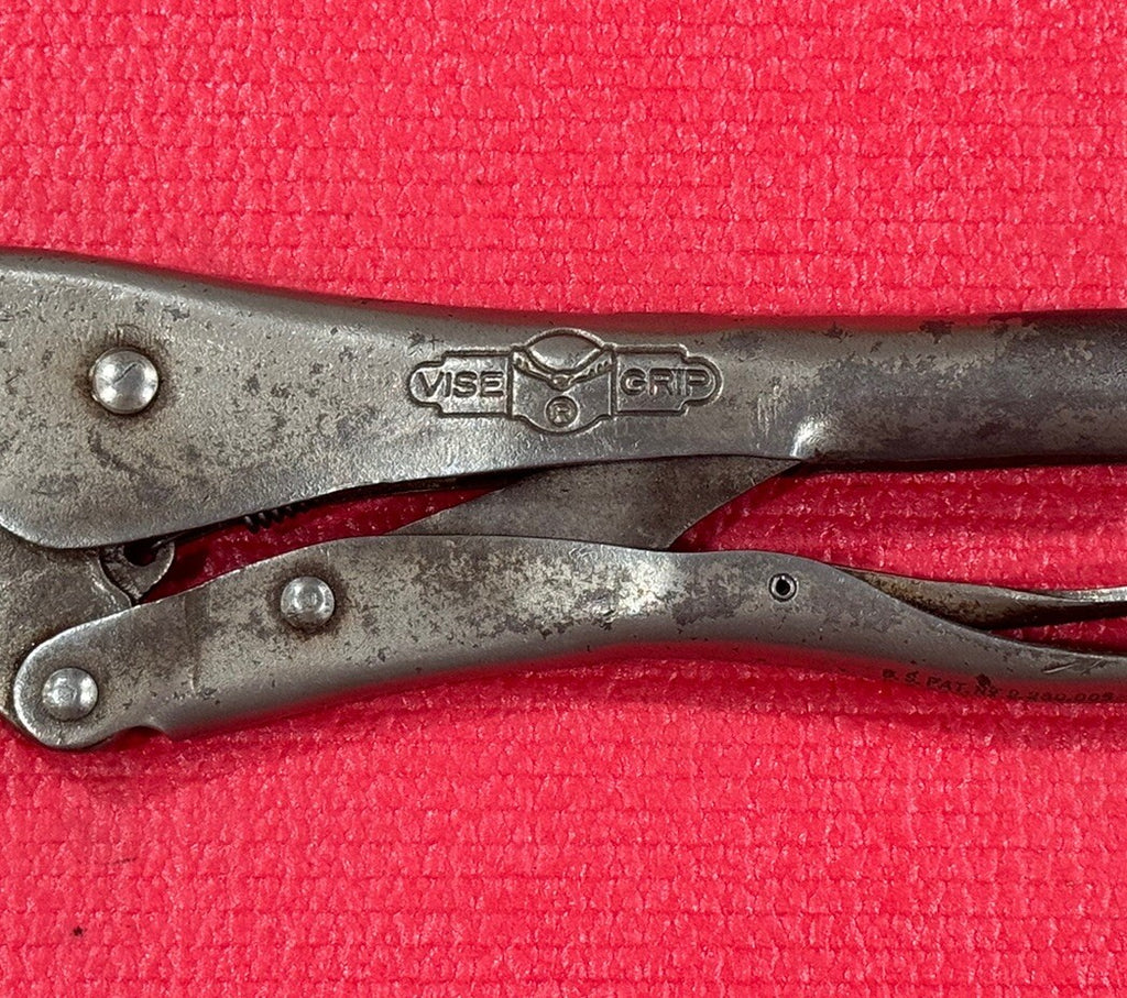 Vintage Rare ViseGrip Petersen Dewitt 10WR, 9" Locking Pliers Made in USA