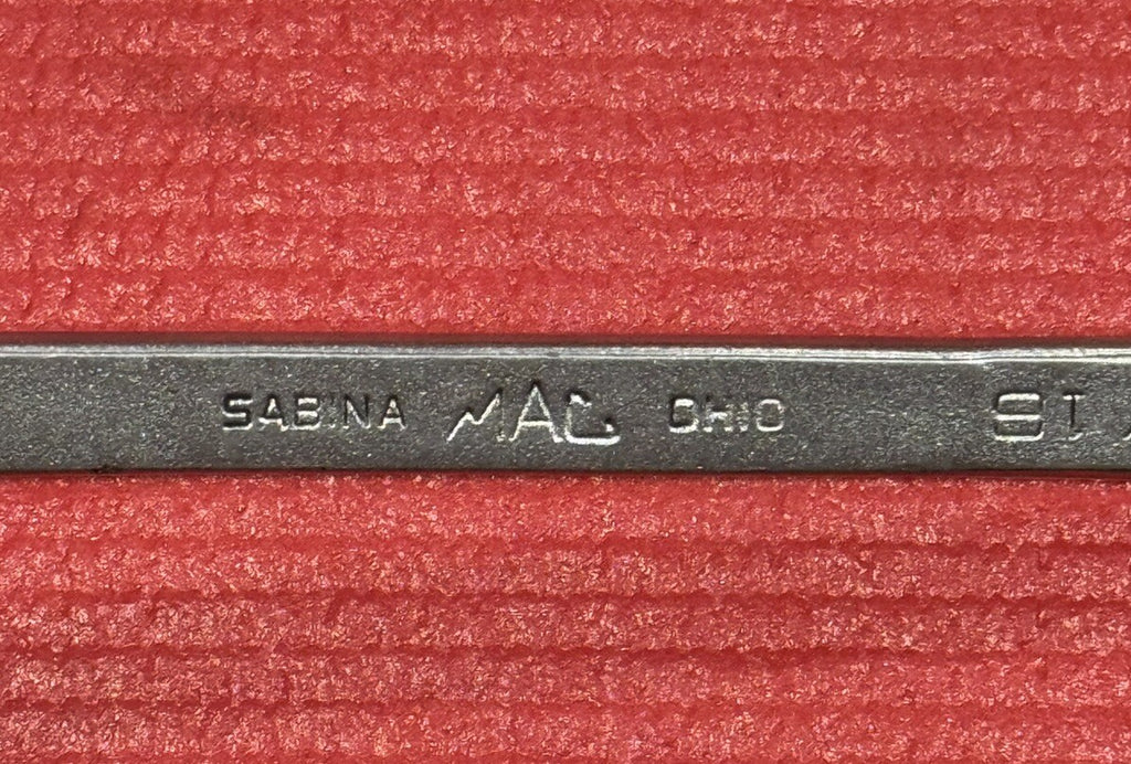 MAC Tools Sabina Ohio, OB1618, 1/2" x 9/16" Flare Nut / Line Wrench, 6 Point USA