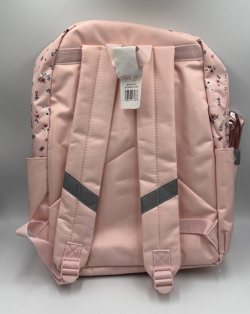 Locker Club Kids' 16L Nylon Backpack with Headphone Pencil Pouch - Assorted Pink