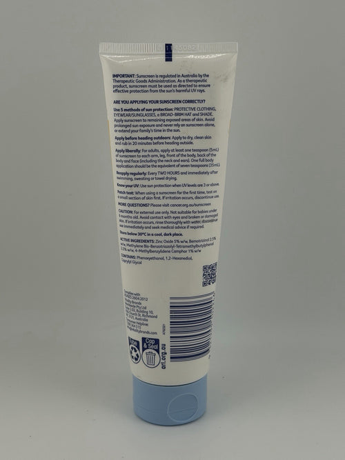 Cancer Council SPF 50+ Sensitive 110ml Tube