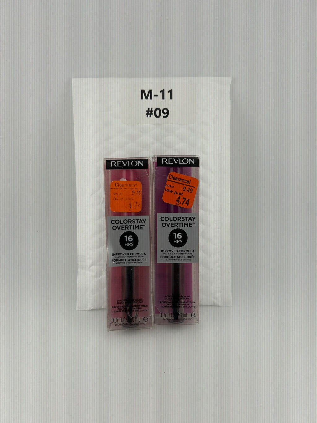 Set of 2 Revlon ColorStay Lipcolor #490 or Keeps Pink #520 Never Ending Purple