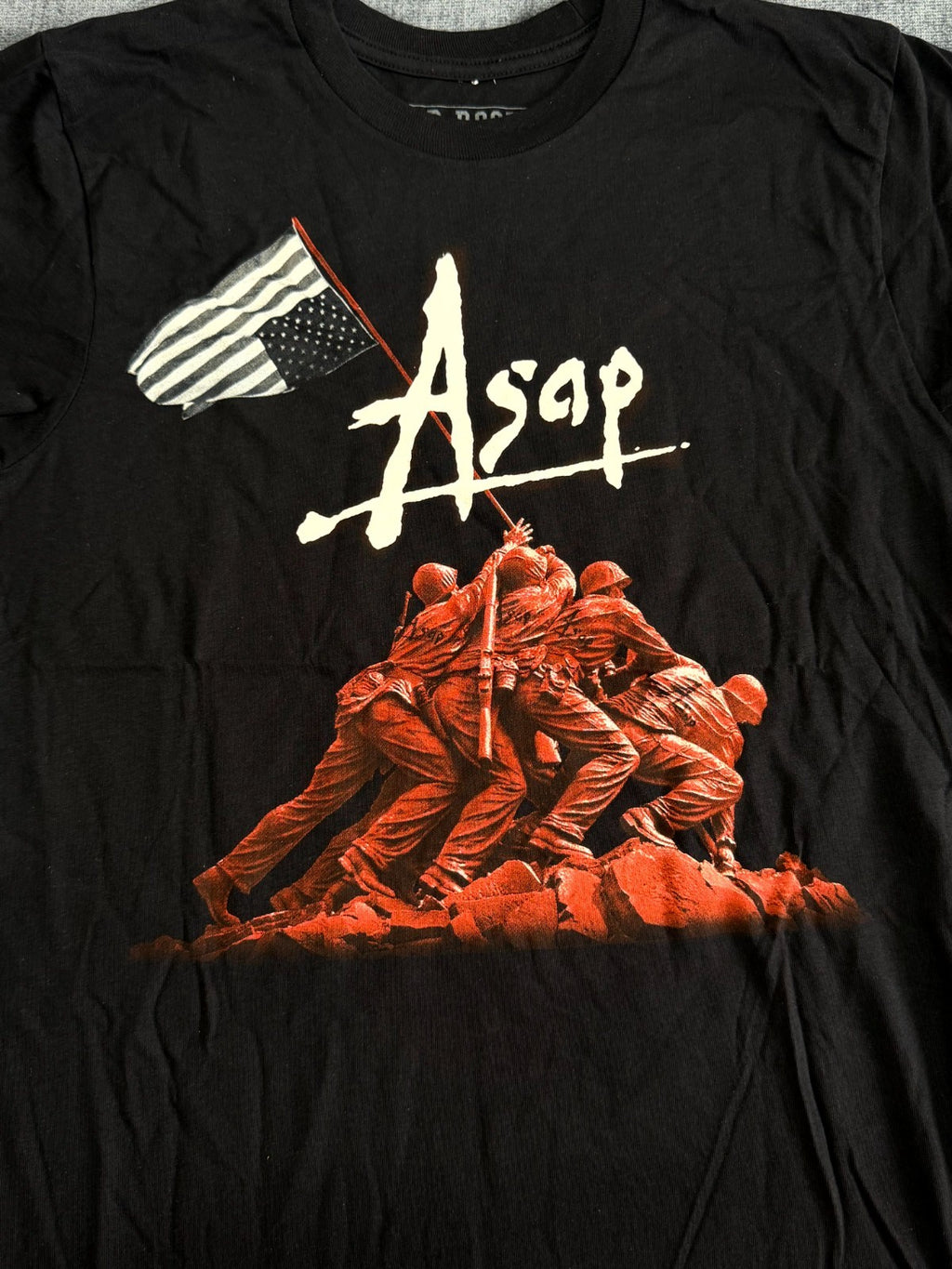 NWOT Asap Rocky 2012 Tour T-Shirt Men's Small Black Short Sleeve Pullover Summer