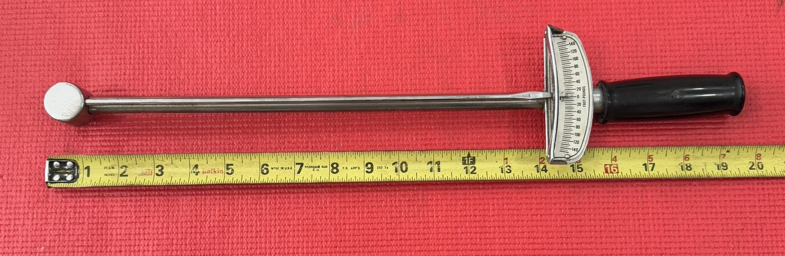 Vintage Craftsman #4464 Torque Wrench 150 foot pounds Made in USA
