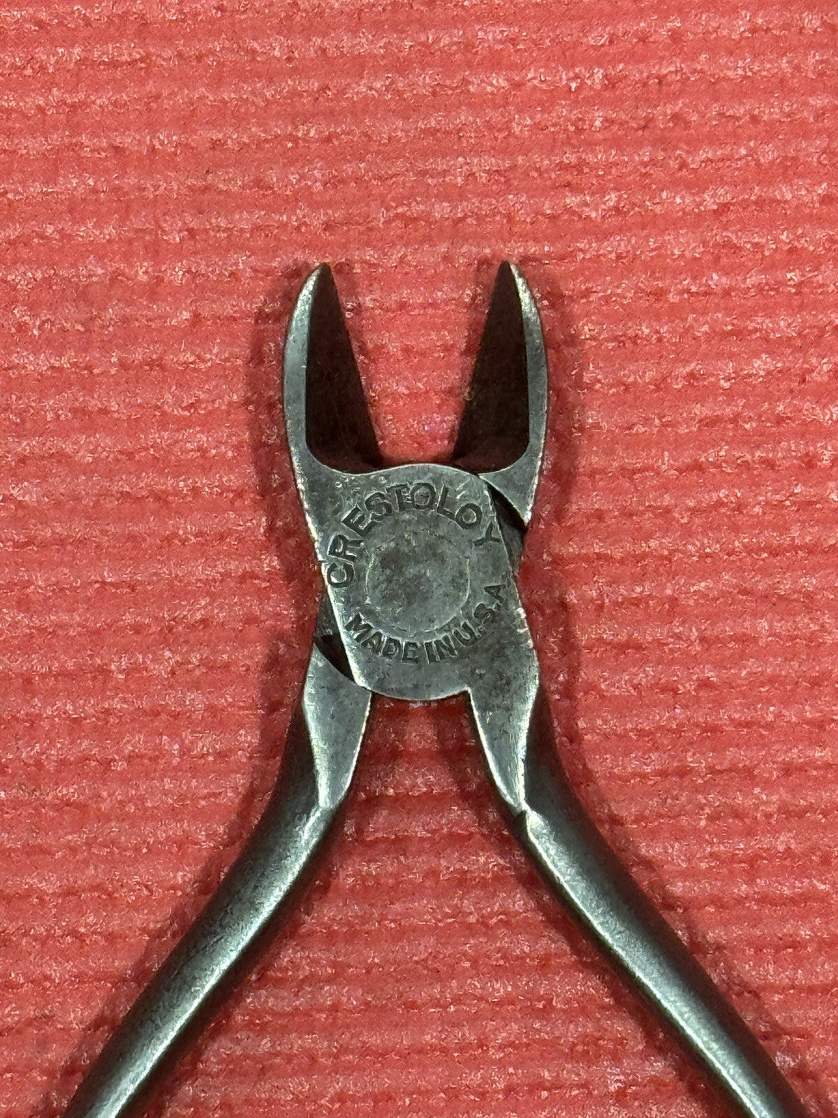 VINTAGE CRESCENT TOOL CO. JAMESTOWN NY CRESTOLOY 942-6 DIAGONAL SIDE CUTTERS USA