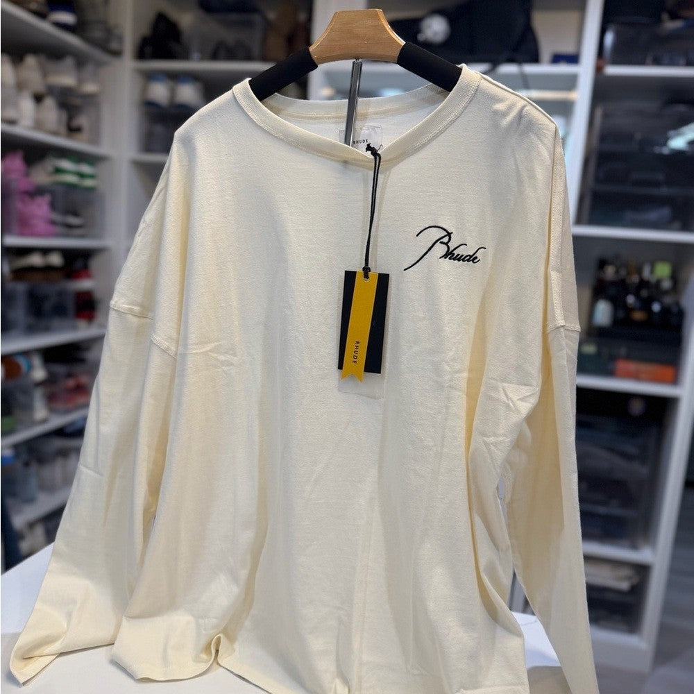 Rhude Off-White Logo Tee Size XL NEW WITH TAGS