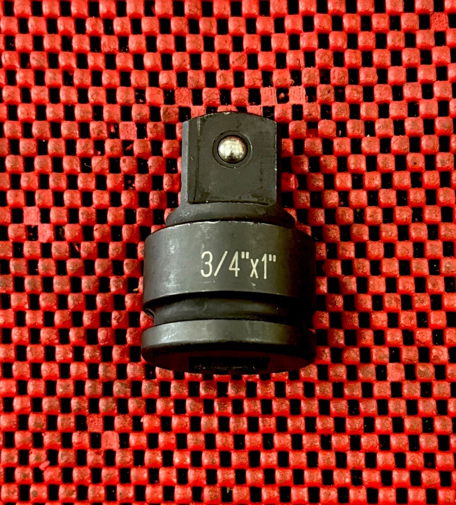 Grey Pneumatic 3009AB 3/4" Female x 1" Male Adapter w/ Friction Ball S3