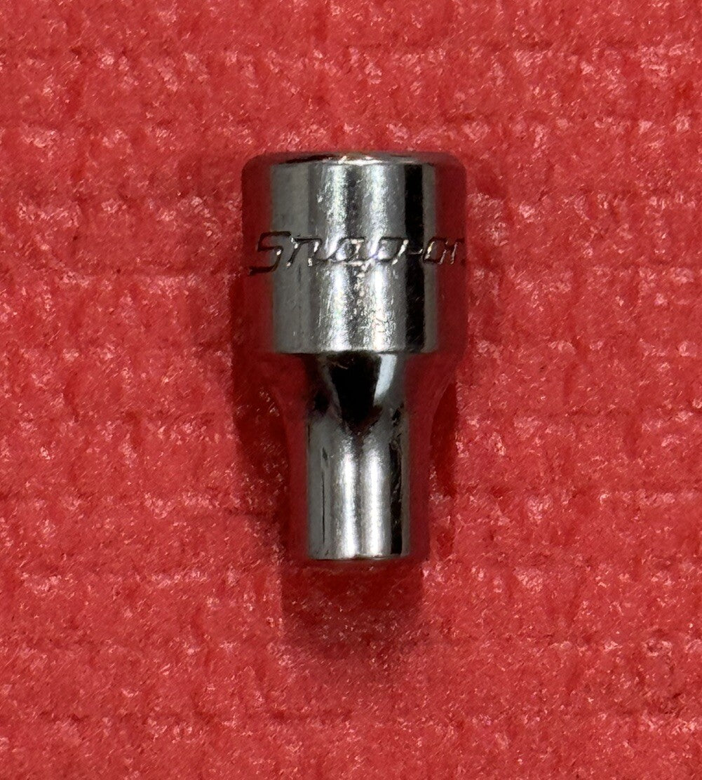 Snap-On Tools TM6 NEW 1/4" Drive SAE 3/16" Flank Drive Shallow Socket 6PT USA
