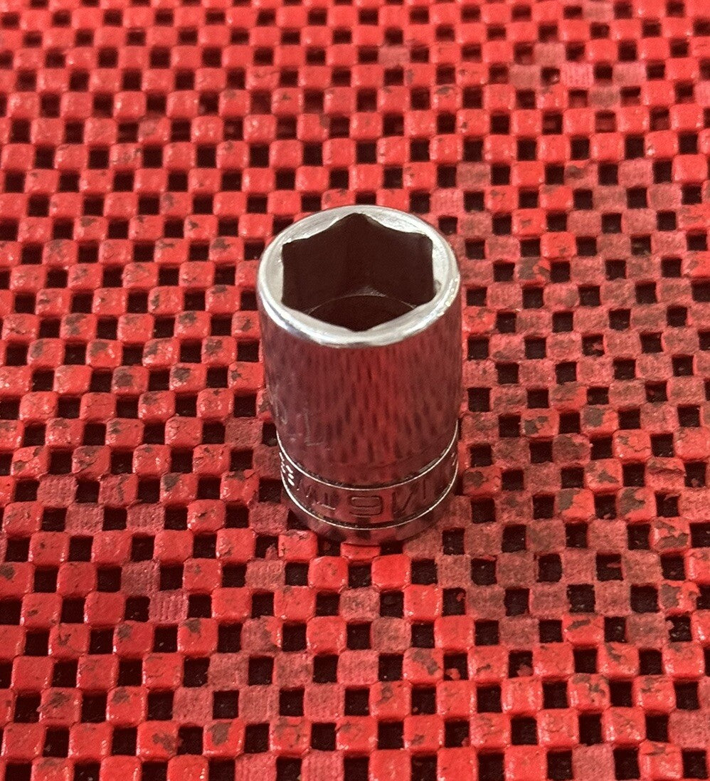 Vintage Snap on Tools TW221 11/16" SAE Flank Drive Socket 6 Point 1/2" Drive USA