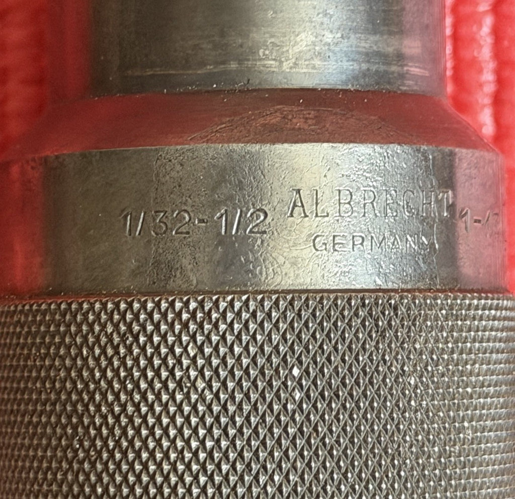 Albrecht Keyless Drill Chuck 1/32" - 1/2" model 1-13 w/ Jacobs Arbor A0206
