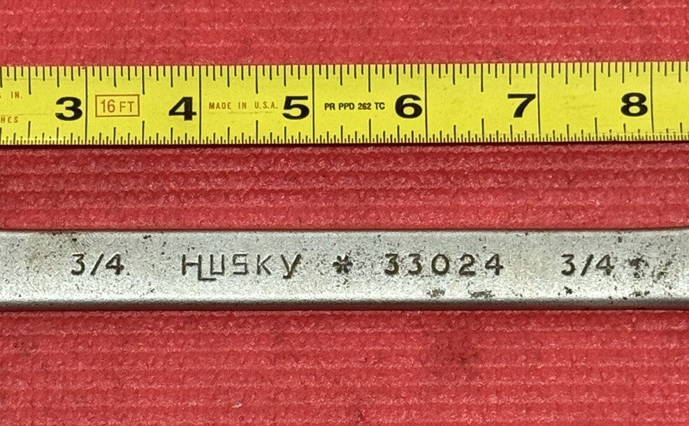 HUSKY Tools 33024 3/4”Combination Wrench 12 Point Made In USA