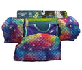 NWT Speedo Splash Jammer Youth Life Jacket Vest Kid's Purple Rainbow Mermaid