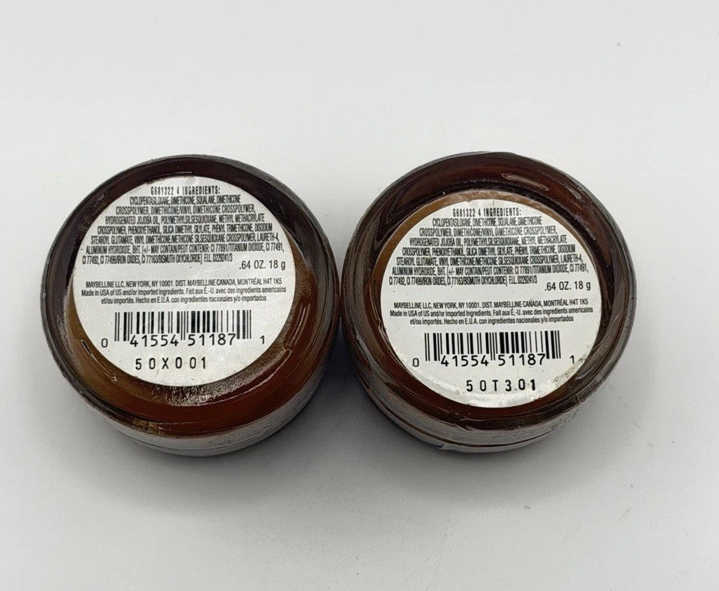 Lot of 2 Maybelline Dream Matte Mousse Foundation COCOA Dark 3 NEW SEALED .64 oz