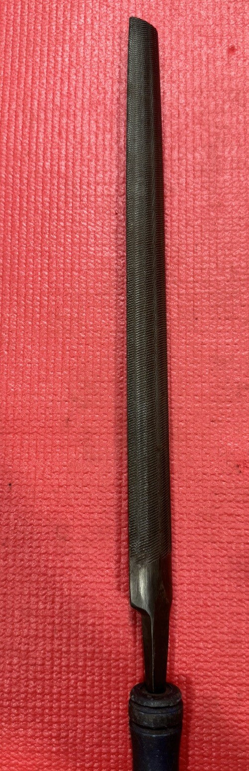 Vintage RARE Nolvex Blue Streak Cleveland USA 17.5" File w/ RARE Grobet Handle