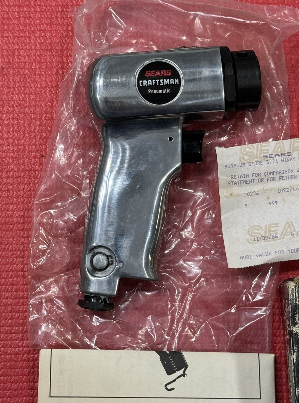 Vintage Sears Craftsman NEW 18965 High-Speed Rotary Sander Air-Drive w/ OG Box